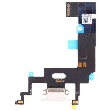 iPhone XR Charging Port Flex Cable (White) - Original Replacement - 1