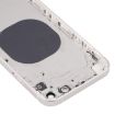 iPhone XR Back Housing Cover - iP13 Style Imitation (White) - 4