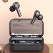 TWS Bluetooth Earphone with Noise Cancelling & Charging Box - White - 3