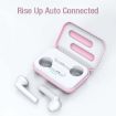 X26 TWS Bluetooth 5.0 Wireless Earphones with Charging Box - Pink - 3