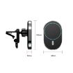 JJT-968 15W Magnetic Car Air Outlet Wireless Charger - Green - 4