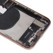 iPhone XS Gold Battery Back Cover Assembly with Keys & Charging Port - 5