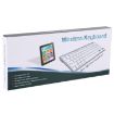 Ultra-thin WB-8022 Wireless Bluetooth Keyboard, Arabic Keys, Silver - 6