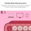 Logitech POP KEYS Pink Bluetooth Mechanical Keyboard - Round Buttons - 4