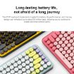 Logitech POP KEYS Pink Bluetooth Mechanical Keyboard - Round Buttons - 6