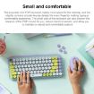 Logitech POP KEYS Bluetooth Mechanical Keyboard - Round Button, Purple - 5