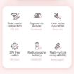 M107 Pink Wireless Rechargeable Mouse, 4-Buttons, 1600 DPI, 2.4GHz - 4