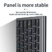 109 Three-mode Wireless Bluetooth Keyboard - Gun Metal Finish - 6