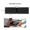 Compact Mini Wireless Bluetooth Folding Keyboard - White | Portable & Sleek - 5