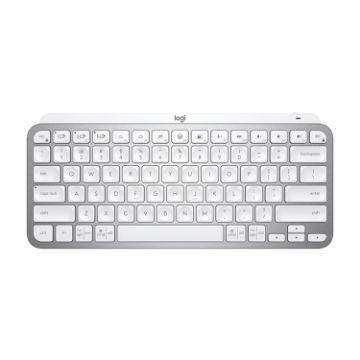 Logitech MX Keys Mini Wireless Bluetooth Backlit Keyboard - Grey - 1