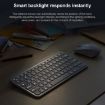 Logitech MX Keys Mini Wireless Bluetooth Backlit Keyboard - Grey - 5