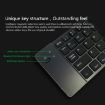 F66 Foldable Bluetooth Keyboard, 66 Keys, Android/Windows/iOS, Rose Gold - 7