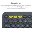 Logitech K380 Red Portable Multi-Device Wireless Bluetooth Keyboard - 6