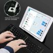 Foldable 67-Key Bluetooth Wireless Keyboard USB Charging - Silver - 6