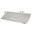 Wireless Keyboard & Optical Pen Mouse Set - KM-808, USB Receiver, White - 4