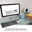 GK408 Silver Wireless Bluetooth Keyboard with Touchpad for Android/IOS/Windows - 7