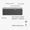 Logitech K580 Multi-device Wireless Keyboard with Phone Holder - Black - 6