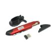 Wireless Optical Pen Mouse - PR-03 2.4G USB, 1600 DPI, Red for PC/Laptop - 4