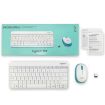 Logitech MK245 Nano Wireless Keyboard & Mouse Set - White - 3