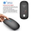 HXSJ M90 Gold Ultrathin Mute Rechargeable Dual Mode Wireless Mouse - 7