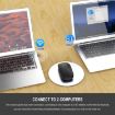 HXSJ M90 Gold Ultrathin Mute Rechargeable Dual Mode Wireless Mouse - 9