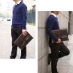 Genuine Leather Laptop Bag for 13.3" Macbook, Samsung, Lenovo, HP - 6