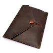 Genuine Leather Laptop Tablet Bag for 13.3" Macbook, Samsung, Lenovo - 4