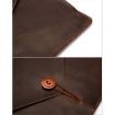 Genuine Leather Laptop Tablet Bag for 13.3" Macbook, Samsung, Lenovo - 6