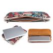 Lisen 13" Sleeve Case for Laptops - Colorful Leaves Design (Blue) - 5