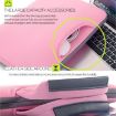 12" Portable Air Permeable Sleeve Bag for Laptops, 32x21x2cm, Green - 5