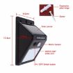 Outdoor Solar Motion Sensor Light, 20 LED, Black for Yard/Garden/Home - 6