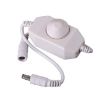 White Knob Controller Dimmer for Single Color LED Strip Light - 1