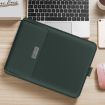 Universal Waterproof PU Leather Laptop Bag Set for 13/14" - Green, 4 in 1 - 2