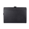 Microsoft Surface Pro 7/7+ Black Leather Case with Pen Slot & Holder - 1