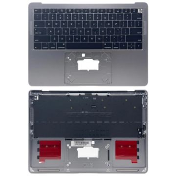 MacBook Air 13 2020 M1 A2337 C-side Cover + US Keyboard (Grey) - 1