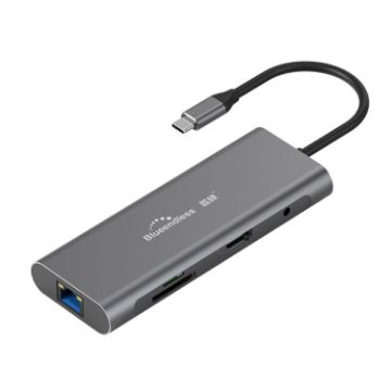Blueendless 9-in-1 Type-C/USB-C HUB Expansion Dock Multi-function Adapter - 1