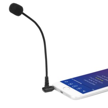 BOYA BY-UM4 Omni-directional Condenser Mic for Smartphones (Black) - 1