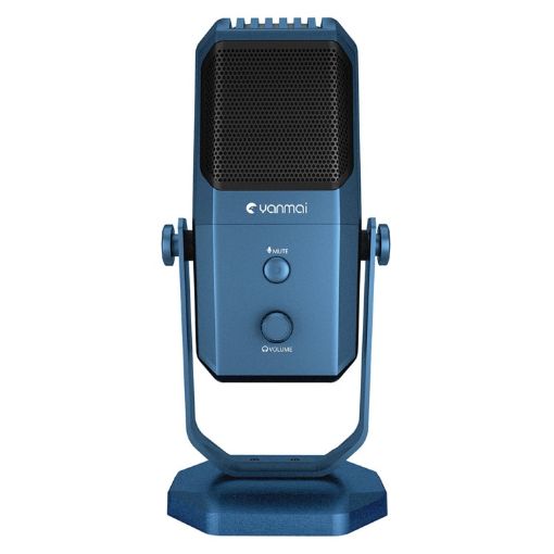 Yanmai SF-900 Multi-function Studio Condenser Microphone with Stand (Blue) - 1