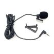 ZJ015MR 3.5mm Angle Plug Car Navigation DVD External Microphone, 3m Length - 3