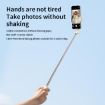 Compact i6 Mini Bluetooth Selfie Stick Phone Holder - White - 7