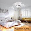 Photoelectric Smoke Detector with Red LED Indicator - White - 7