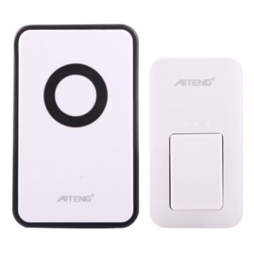 AITENG V018G Waterproof Wireless Doorbell, 130m Range, US Plug - 1