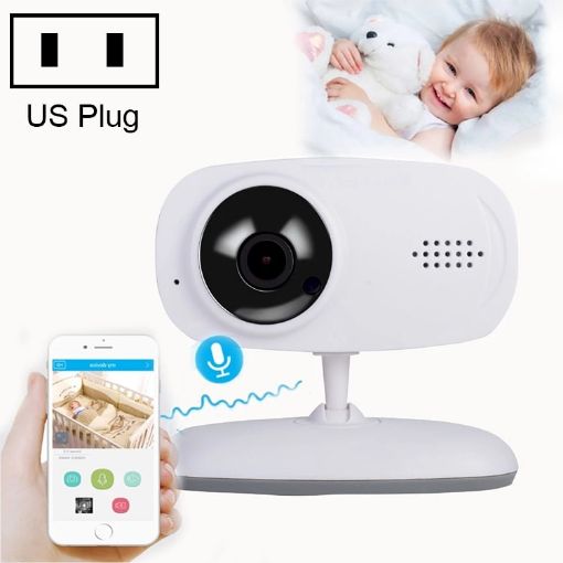 WLSES GC60 720P Wireless Surveillance Camera Baby Monitor - US Plug - 1