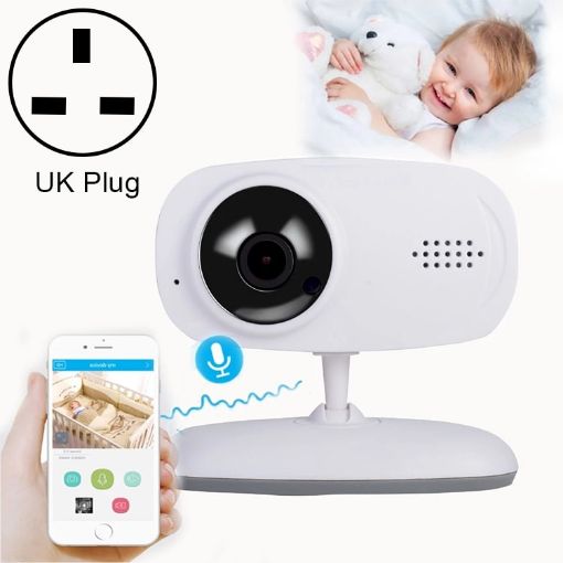 WLSES GC60 720P Wireless Surveillance Camera Baby Monitor, UK Plug - 1
