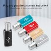 Type-C Female to MIDI Male Adapter for Electronic Instruments - Blue - 6
