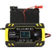 FOXSUR 12V-24V Car Motorcycle Truck AGM Battery Charger, US Plug - 4