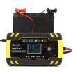 FOXSUR 12V-24V Car Motorcycle Truck AGM Battery Charger, US Plug - 6