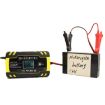 FOXSUR 12V-24V Car Motorcycle Truck AGM Battery Charger, US Plug - 9