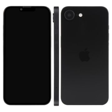 iPhone 16e Black Dummy Display Model - Non-Working Screen - 1