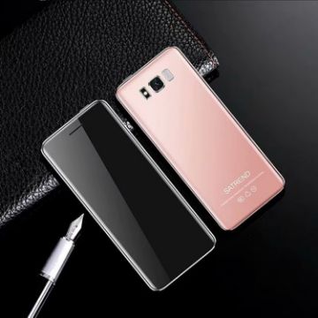 SATREND S10 Card Mobile Phone, 2.4" Touch, Dual SIM, Bluetooth, Pink - 1